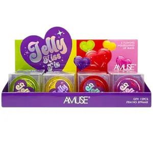 Mascarilla Labial Jelly Kiss Fix Amuse  - Venta al por Mayor Display 12 Unidades (BT96MIX)