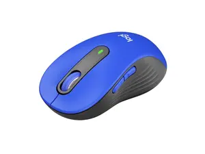 Logitech Signature M650 L Mouse - Optical - Wireless - Bluetooth/Radio Frequency - Blue - USB - 2000 dpi - Scroll Wheel - 5 Button(s) - 5 Programmable Button(s) - Large Hand/Palm Size