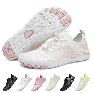 Water Shoes for Women & Men, Grounded Walking Hiking Barefoot Shoes, Wide Toe Box Non-Slip Water Athletic Footwear, Comfortable Vitality Barefoot Footwear, Trail Running Sneakers Unisex carpet skates