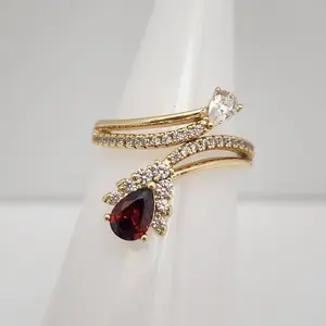 14k Gold laminated ring (adjustable)