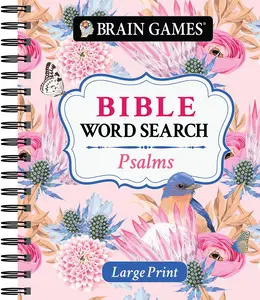 Brain Games - Large Print Bible Word Search: Psalms -- Publications International Ltd - Spiral