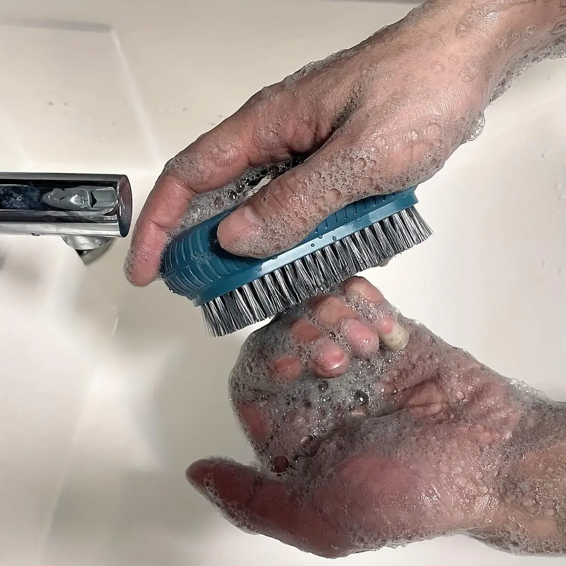 Durable Heavy Duty Nail Brush, Stiff Bristles Nail Cleaning Brush, Nail Scrubber, Manicure & Pedicure Tool, Nail Tools, Foot Care, Gift, Foot Care Product