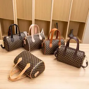 Print Handbag Crossbody Boston Pillow Bag for Casual Outings Stylish & Functional Everyday Carry