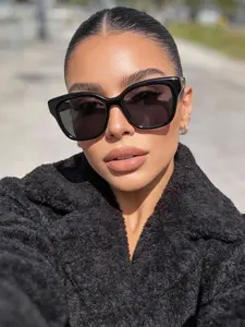 Elegant Oval Geometric Sunglasses for Women, Casual Versatile Design, Perfect for Daily Outdoors, Stylish and Sophisticated Look