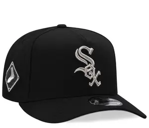 New Era New York Yankees 9FORTY A-Frame Snapback Hat – White Crown Red Brim – Adjustable MLB Baseball Cap – Streetwear Unisex Summer Edition