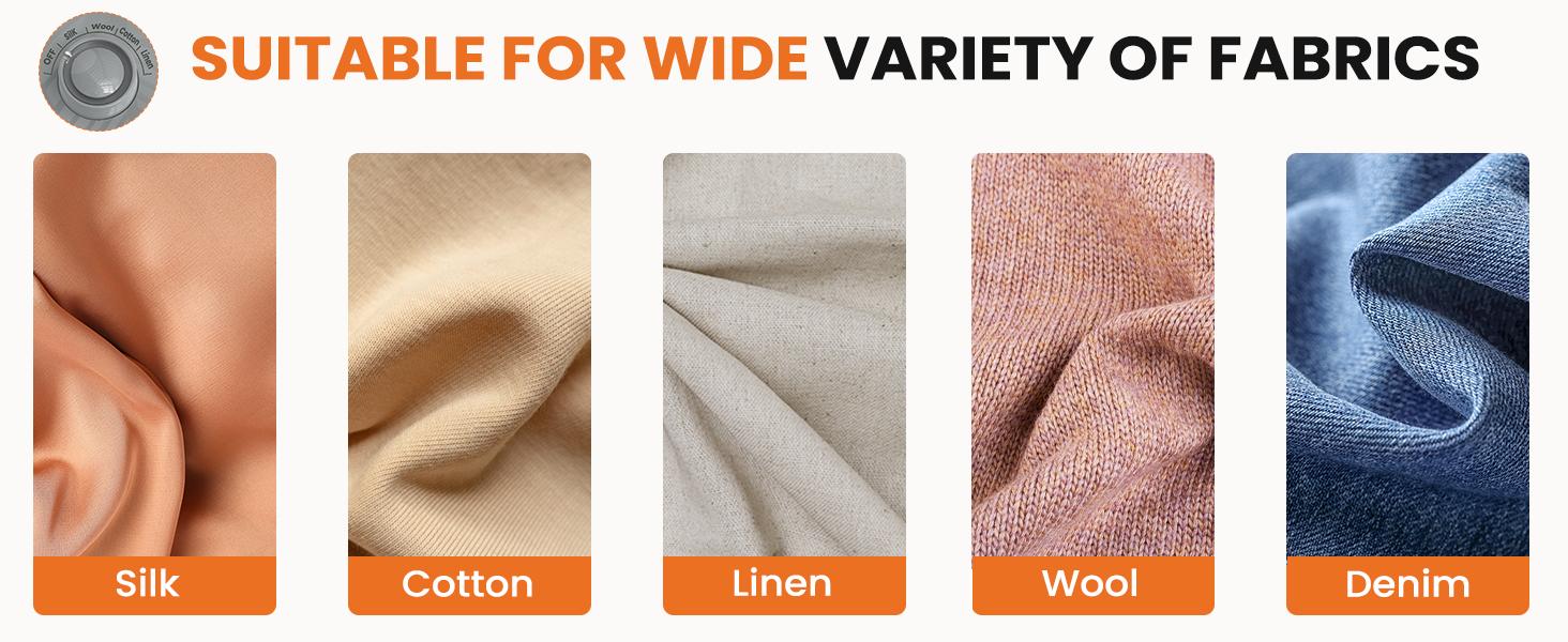 SweetFurniture Standing Garment Steamer with Roll Wheels, 1500W Powerful 1.7L Water Tank for 55 Minutes Continuous Steaming, Professional Wrinkle