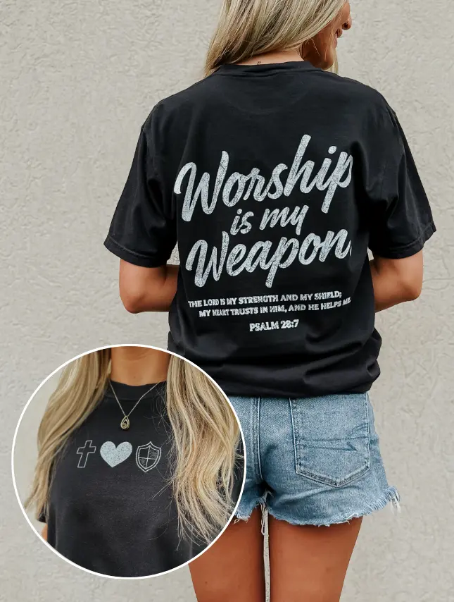 Worship Is My Weapon Tee