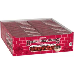 Boston Baked Beans Candy Coated Peanuts 0.8-oz Per Box  24ct Box