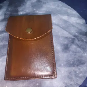 Brown Leather Tarot Case