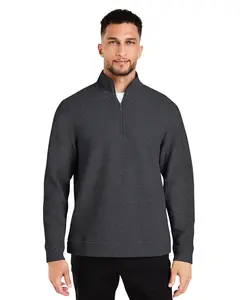 North End NE725 Men's Spirit Textured Quarter-Zip