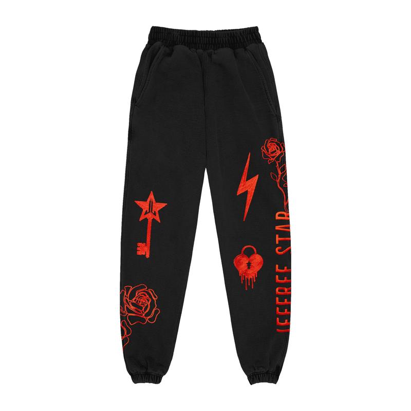 Jeffree Star - Roses Joggers