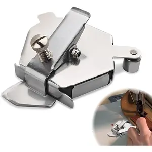 2024 Upgraded Multi-Purpose Magnetic Guide for Sewing Machine, Multi-Purpose Magnetic Guide for Sewing Machine Roller, Upgraded Multi-Purpose Magnetic Guide for Sewing Machine with Roller (Silver)