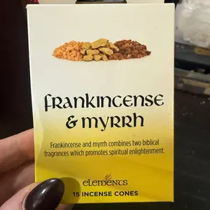 Frankincense Myrrh Incense Cones
