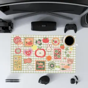 Juminocore, Heisei Retro, Deskmat, Cutecore, Mouse Pad, Kawaii Desk Mat, Desk Pad, Large Mouse Pad, Cubicle Decor, Gift For College Student