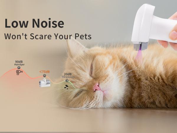 Grooming Vacuum, Dog Vacuum Brush for Shedding Grooming, Dog Hair Vacuum Groomer, 7-in-1 Pet Grooming Kit for Cat Dog, Pet Products