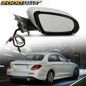 Side Right  Mirror Passenger Side Fit For 16-20 Mercedes Benz W213 E class E300