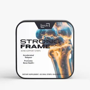 EVULV Strong Frame | Bone Support Strips | 30 Oral Strips