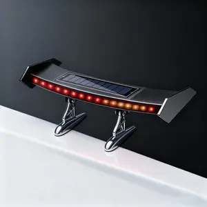 Solar-Powered LED Roof Wing Light – Wireless Mini Strobe Warning Light for SUVs, Trucks & Cars – Auto On/Off at Night, Waterproof, No Wiring Required, Universal Fit for Enhanced Visibility & Style
