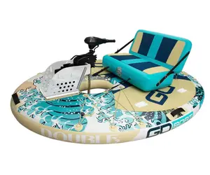 GoBoat® Double Wave – Inflatable Fishing Boat | Two‑Person Capacity