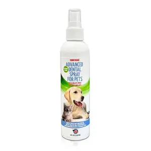 Sonnyridge Dog Dental Spray - 1-8 oz. Bottle, Tartar & Plaque Remover, Instant Breath Freshener for Dogs & Cats, Advanced Oral Care for Teeth & Gums
