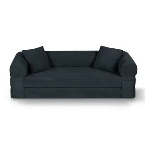 Convertible Sofa Bed Couch,80 Inch Boneless Couches for Living Room,Folding Sleeper Sofa Bed Queen with Storage,Corduroy Flod Out Couch Compressed Couch in a Box