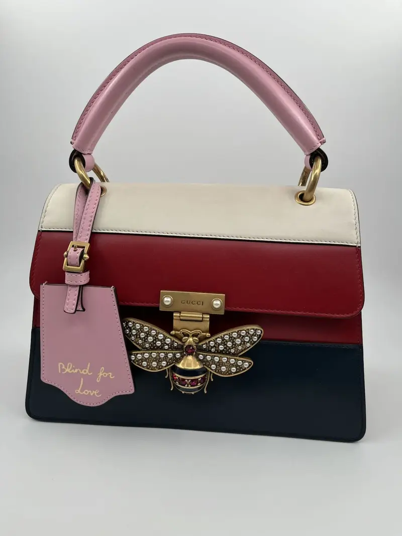Pre-owned GUCCI As Shown As Shown BEE RED SHOULER 2 WAY