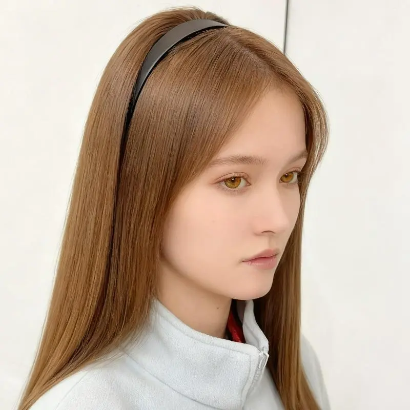 Women's Black Bump-Up Fluffy Party Headband (12 by 13 cm, 4.6 cm Width) - Festive & Party Hair Accessory for Home Supplies Decorations, Bump-It Up