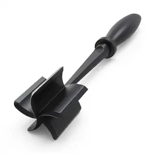 Multi‑Purpose Meat Chopper, Hamburger Smasher & Ground Beef Masher, Heat Resistant Nylon Kitchen Tool for Meat, Poultry and Potatoes