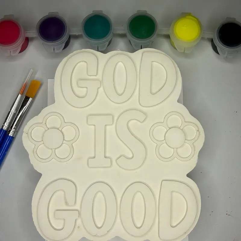 Plaster DIY Paint Kit - GOD IS GOOD