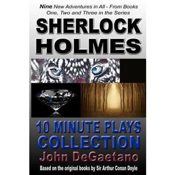 USED Book - Sherlock Holmes 10 Minute Plays Collection by DeGaetano, John (Paperback) - english