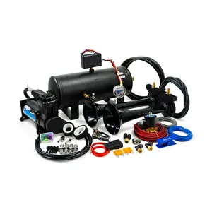 Rocker 2-Gallon Air Horn Kit | 12-Volt DC | 2-Gallon 150 PSI | Vehicle-Mounted | Perfect for Cars, Trucks, SUVs, and more!