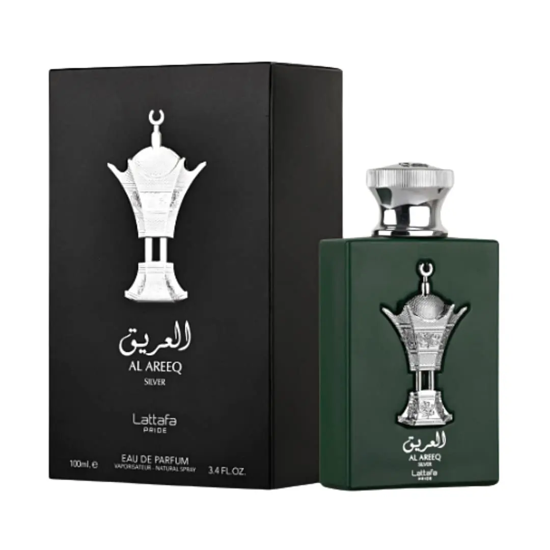 Lattafa Al Areeq Silver Woman 3.4FL.OZ EAU De Parfum For Unisex Perfume with Apple, Lavender, and Cardamom Musk Wood Warm Spicy