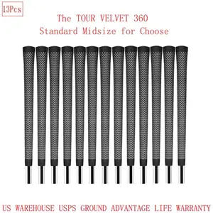 13Pcs Golf Grip The TOUR VELVET 360 Grip Golf Club Grip high Traction Material