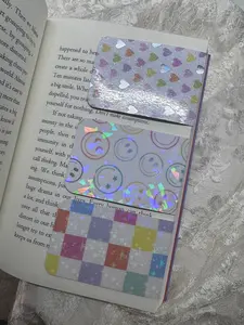 Happy Magnetic Bookmarks