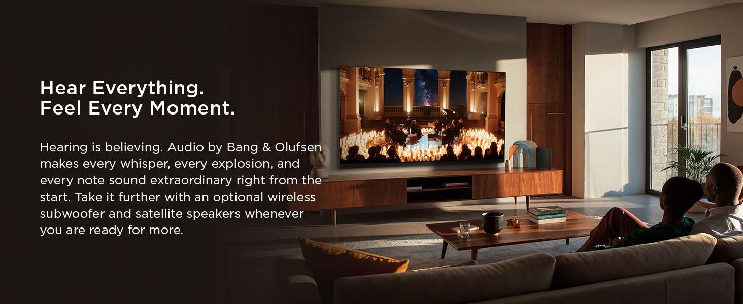 TCL QM7L Series | SQD-Mini-LED QLED Smart TV | 2026 Model | 144Hz | Ultimate Color Ultra Brightness & Contrast | Google AI Bang & Olufsen | Voice Gaming Streaming Television tiktokshopbacktoschool
