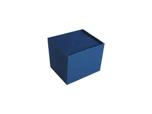 Smead 70720 Heavy-Duty A-Z Open Top Expanding Files, 21 Pockets, Letter, Navy Blue