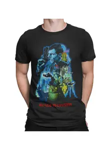 "Blade Runner" horror film, Christmas, Resurrection Day, personalized male and female 3D printed T-shirts