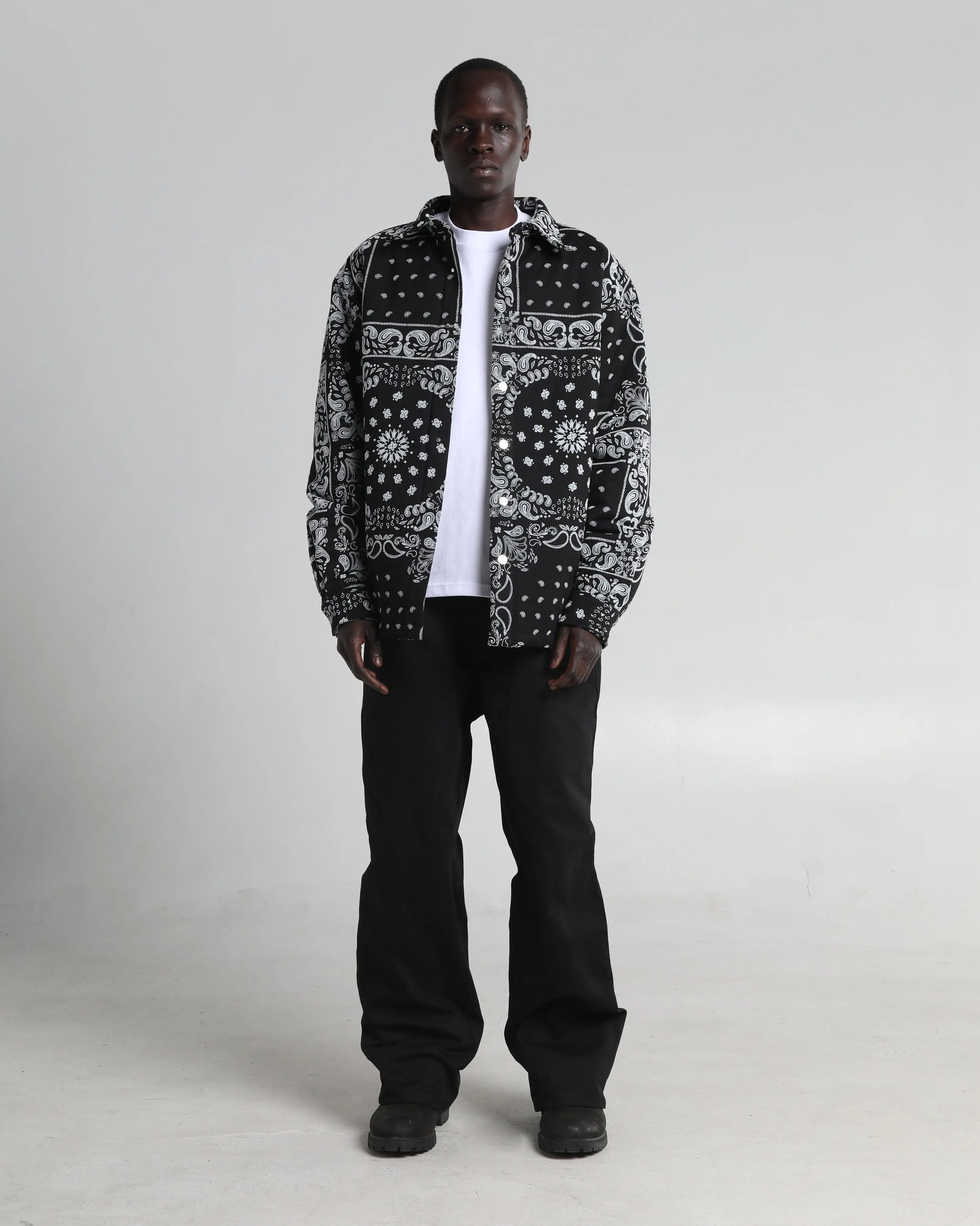 Paisley Flocked Jacket