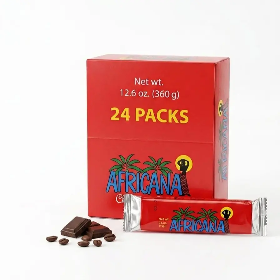 Africana Chocolate Biscuits-24 Pack Box