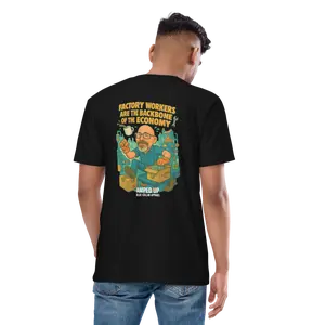 factory workers tshirt Men’s premium heavyweight tee favorite shirts