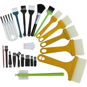 Small Cleaning Brush,Electronics Brush for Cleaning Computer Keyboards,Laptop,Sewing Machine,Cleaning Brush Kit (Set of 22)