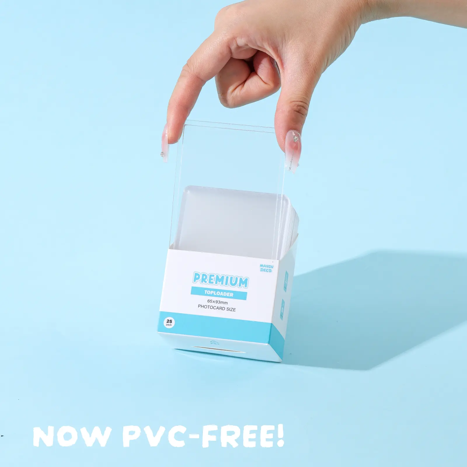 PVC-FREE PREMIUM CLEAR PHOTOCARD TOPLOADER