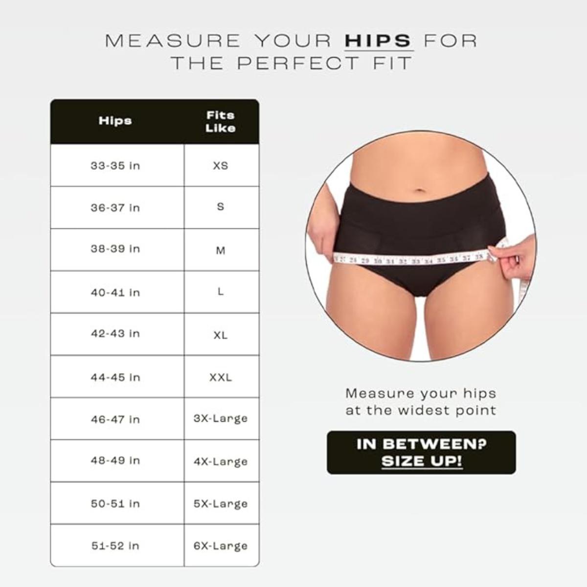 body Absorbent Panties, Period Underwear for Women and Teens - All-Day Long - Overnight Protection- Postpartum, Leakproof