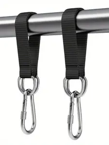 Creative Outdoor Hook, Keychain, Swing Accessories, Strap, Random Print, Casual Style, All Seasons, Folding/hemming