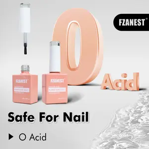 FZANEST Clear Rubber Base Gel For Nails,15ml Builder Base Gel In a Bottle,Nail Strengthener Gel ,Soak Off Long Lasting UV Base Gel Polish Manicure Peeling Smooth Cutics Cosmetic