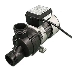 Vico 1051057 1.0HP 115V 9.0A 1.5 in. MBT Power Wow Front & Top Bath Pump with Air Switch & NEMA Cord