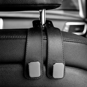 Multi-Color Car Seat Headrest Hooks, Hidden Design, Strong Load Capacity, Durable PC Material, Suitable for Wallets, Bags, Accessories, Car Hanger
