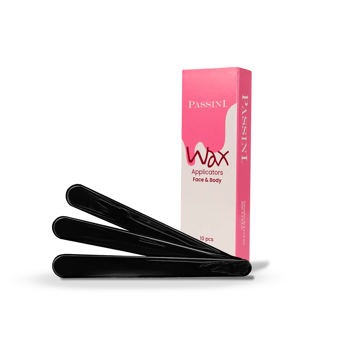 Passini Professional Plastic Applicator Spatulas for Hair Removal, 10-Pack for Easy Apply Face & Body Waxing, 24-Month Long Shelf Life, Smooth Skin, Adults, 24 Months, 10Ml, Waxing Aid, Durable, 10G, Multi-Pack, Body Care, Effective Results, Precise Contr