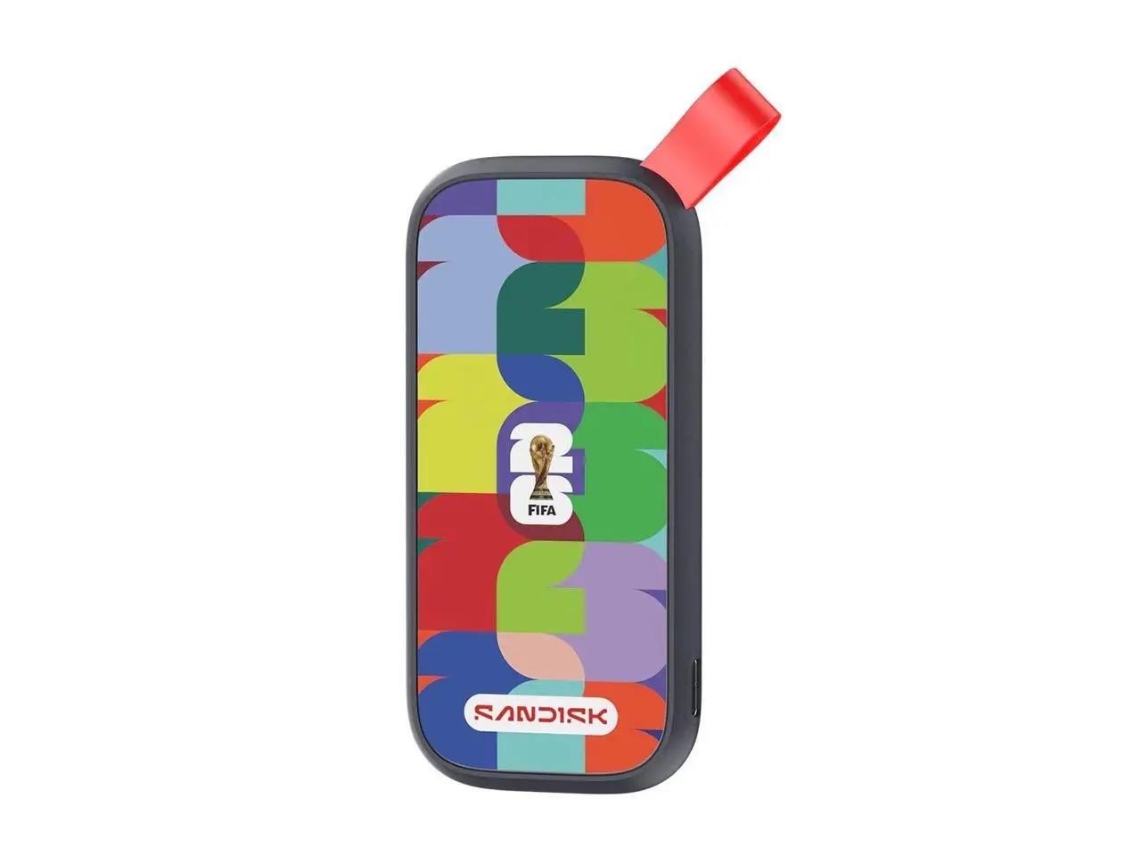 SanDisk FIFA World Cup 2026 Edition 1TB USB 3.2 Gen 2 Portable SSD SanDisk FIFA World Cup 2026 Edition 1TB USB 3.2 Gen 2 Portable SSD