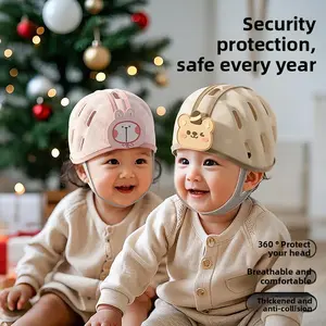 Baby Anti Fall Hat with Crown Design Premium Safety Head Protection for Infants Toddlers Learning to Walk Crawling